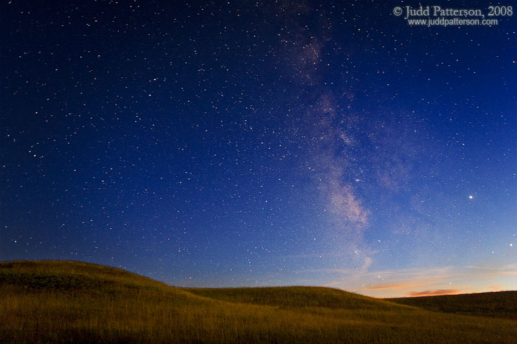 Fade to Night, Konza Prairie, Kansas, United States