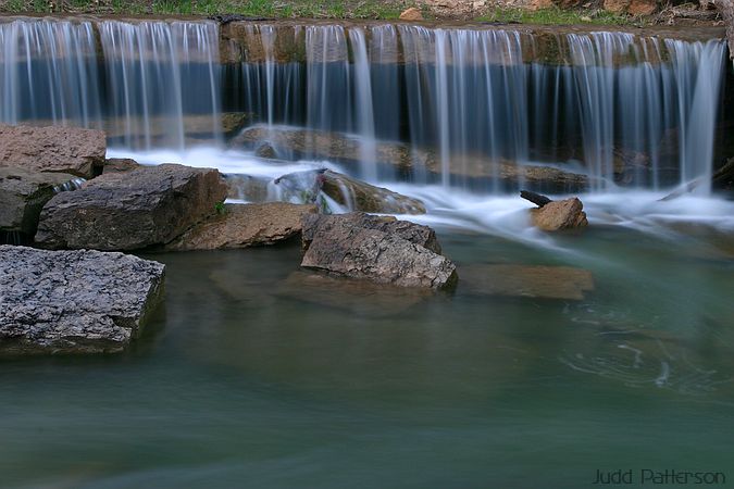 Natural Waterfall, Pillsbury Crossing, Kansas, United States