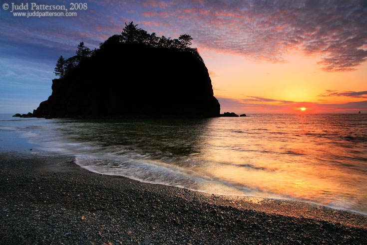 Sea Stack Sunset, Olympic National Park, Washington, United States